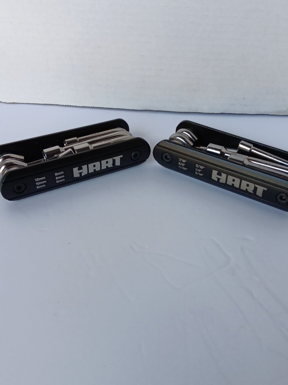 (2) HART 6-Piece Folding Nutdrivers Set -- 360° ROTATION --Metric & SAE